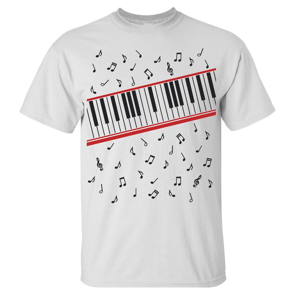 MICHAEL JACKSON マイケルジャクソン (2026年 映画公開 ) - Piano Keyboard / Tシャツ / メンズ - PGS